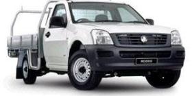 Holden Rodeo DX Cab-chassis Manual (2004-2007)